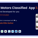 دانلود سورس اپلیکیشن فلاتر iOS و اندروید PSX Motors Classified App
