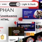 دانلود قالب HTML سایت خیریه Orphan