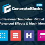 دانلود افزونه وردپرس GenerateBlocks Pro