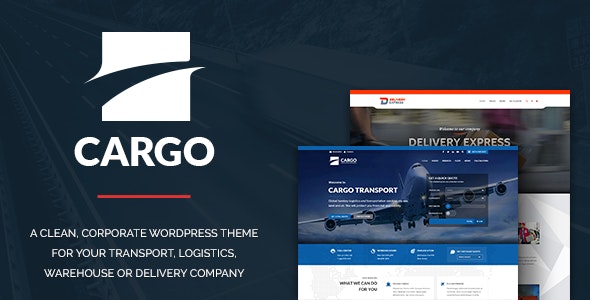دانلود قالب حمل و نقل و باربری وردپرس کارگو - Cargo