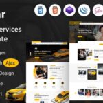 دانلود قالب سایت خدمات تاکسی آنلاین Taxiar
