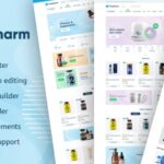 دانلود قالب داروخانه آنلاین و کالای پزشکی وردپرس Propharm