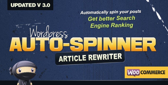 دانلود افزونه وردپرس Wordpress Auto Spinner - Articles Rewriter