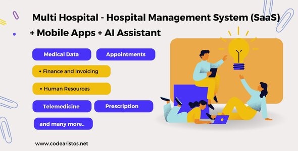 دانلود اسکریپت مدیریت بیمارستان Multi Hospital