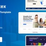 دانلود قالب سایت شرکتی و حسابداری Finatex
