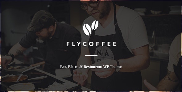 دانلود قالب کافه و رستوران وردپرس FlyCoffee Shop