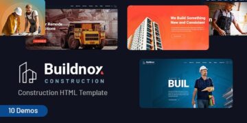 دانلود قالب معماری و ساخت و ساز Buildnox