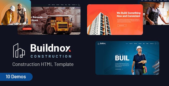 دانلود قالب معماری و ساخت و ساز Buildnox
