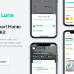 دانلود رابط کاربری Smart Home UI Kit