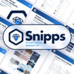 دانلود رابط کاربری Snipps Design System