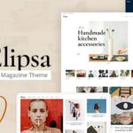 دانلود قالب مجله آنلاین خلاقانه وردپرس Elipsa