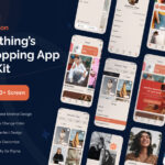 دانلود رابط کاربری Febution Clothing's App UI Kit