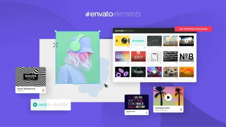 خرید فایل و اکانت انواتو المنت - Envato Elements