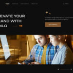 دانلود رابط کاربری وب سایت شرکتی Koilo