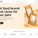 دانلود رابط کاربری Petqo - Pet Food Website