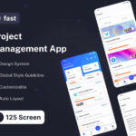 دانلود رابط کاربری Fast Project Management App
