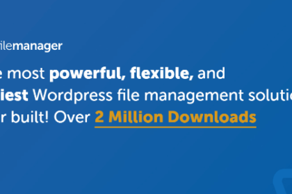 دانلود افزونه وردپرس WP File Manager PRO