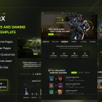 ApexX - Esports & Gaming Figma Template
