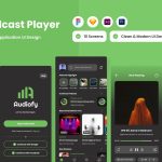 رابط کاربری Audiofy - Podcast Player Mobile App