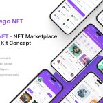 Mega NFT - NFT Marketplace App UI Kit