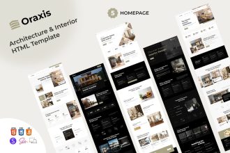 Oraxis - Architecture & Interior HTML Template