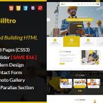 دانلود قالب HTML سایت ساخت و ساز The Billtro
