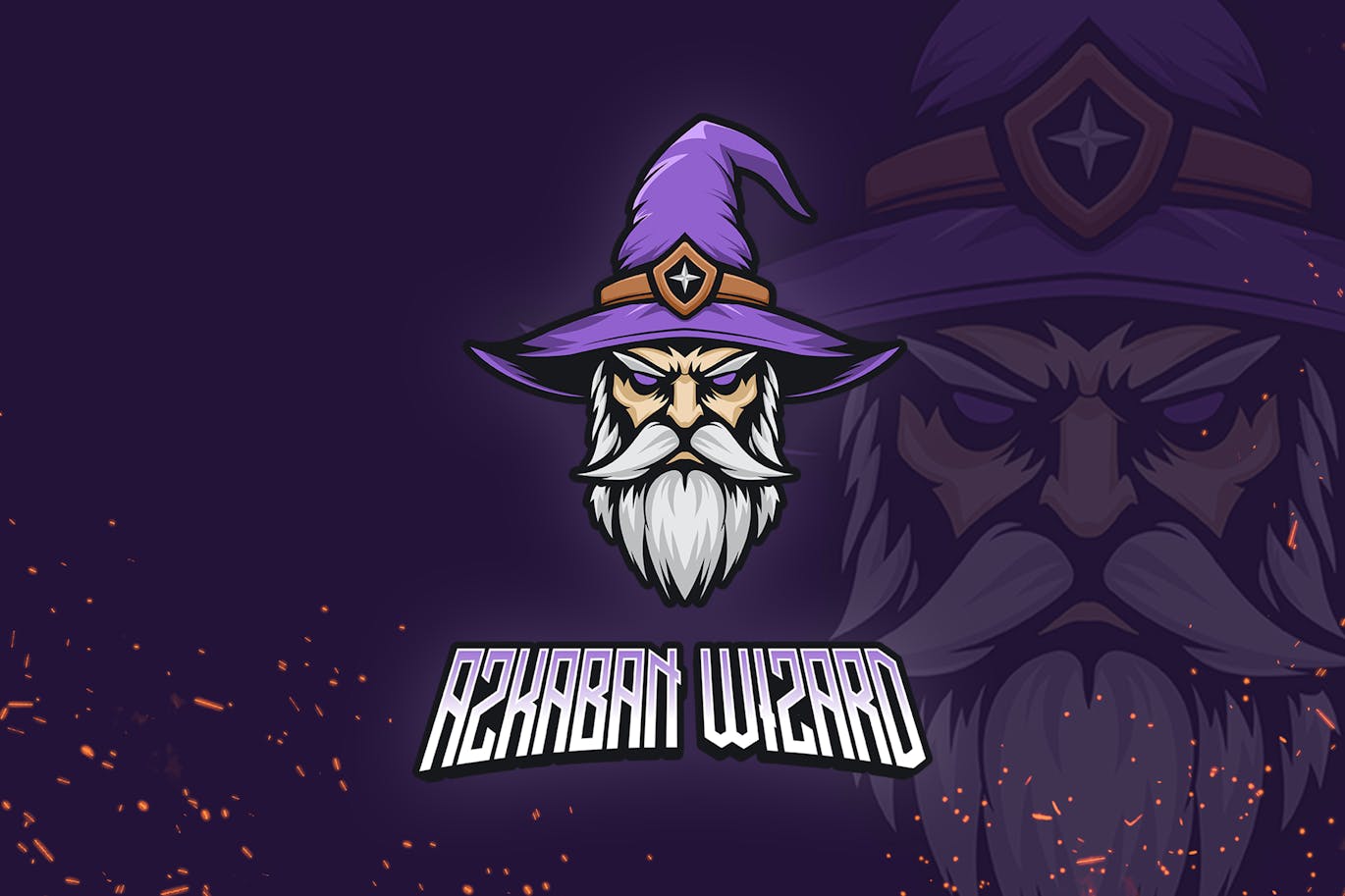 دانلود لوگو گیمینگ جادوگر Wizard Logo