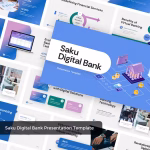 دانلود قالب پاورپوینت Digital Bank Presentation