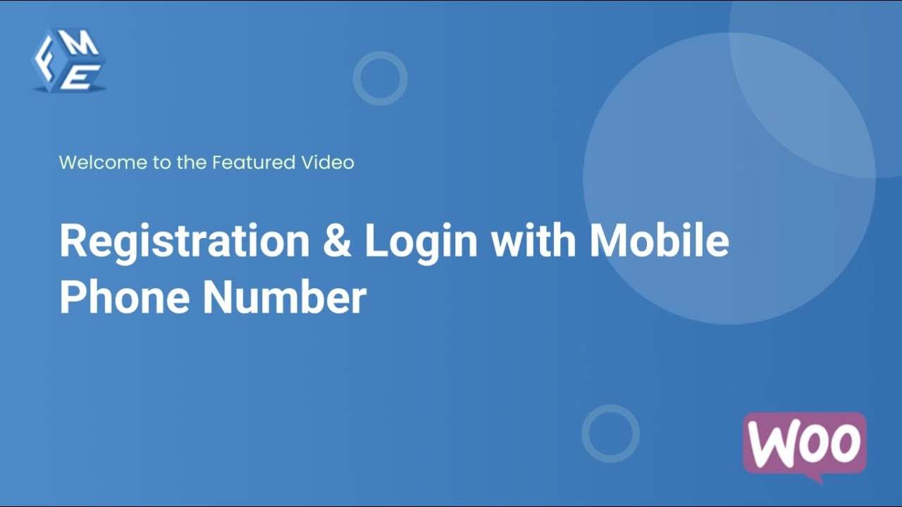 افزونه ووکامرس Registration & Login with Mobile Phone Number