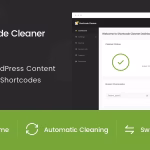 دانلود افزونه وردپرس Shortcode Cleaner