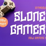 دانلود فونت Sloner Gamers