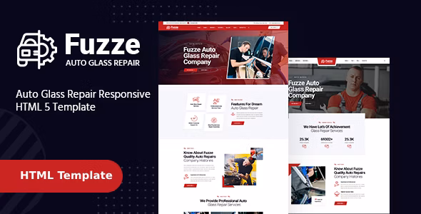 دانلود قالب سایت تعمیرات خودرو Fuzze