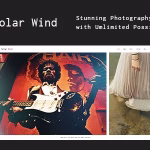 دانلود قالب فتوگرافی سولار وایند SolarWind