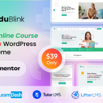 قالب فروش آزمون و دوره آنلاین وردپرس EduBlink