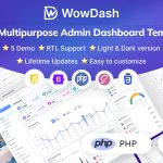 دانلود قالب مدیریت چند منظوره و راست چین WowDash