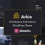 قالب معماری و طراحی داخلی وردپرس آرکیو Arkio