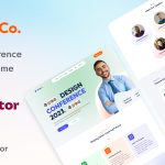 دانلود قالب Grafco - Event Conference WordPress Theme