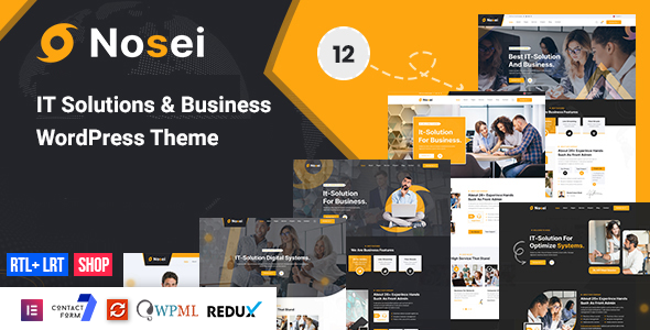قالب وردپرس Nosei - IT Solutions & Services WordPress Theme