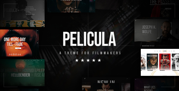 دانلود قالب چند منظوره فیلم و سینما Pelicula