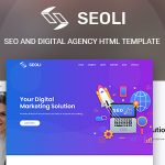 دانلود قالب سایت Seoli - SEO HTML Template