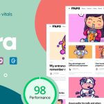 دانلود قالب وردپرس برای سازندگان محتوا Mura