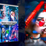دانلود Neon Portrait Lightroom Presets & luts Premiere