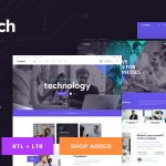 قالب تکنولوژی و فناوری اطلاعات راست چین Notech