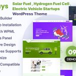 قالب خدمات انرژی وردپرس Sunrays
