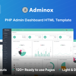 دانلود قالب داشبورد و مدیریت Adminox
