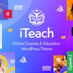 قالب فروش دوره آموزشی وردپرس iTeach