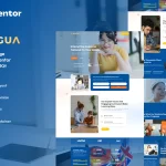 قالب کلاس زبان المنتور وردپرس Lagua