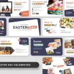 دانلود قالب پاورپوینت Easter Day