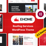 قالب پیمانکار ساختمانی وردپرس Ehome