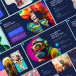 دانلود قالب پاورپوینت Massive Powerpoint
